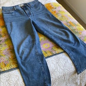 Madewell classic straight jean